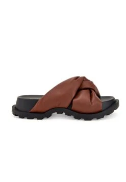 ADOLFO DOMINGUEZ Platform - Muiltjes - Brick Red