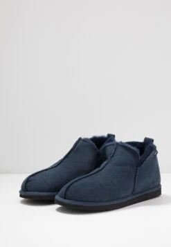 Shepherd Anton - Pantoffels - Dark Navy -Deals Shoes Store 04e786fa63da47d09a9d36aef1888a6a
