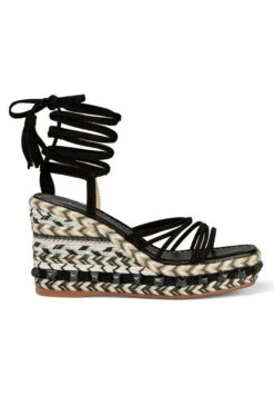 Alma En Pena Armental - Sandalen Met Sleehak - Black
