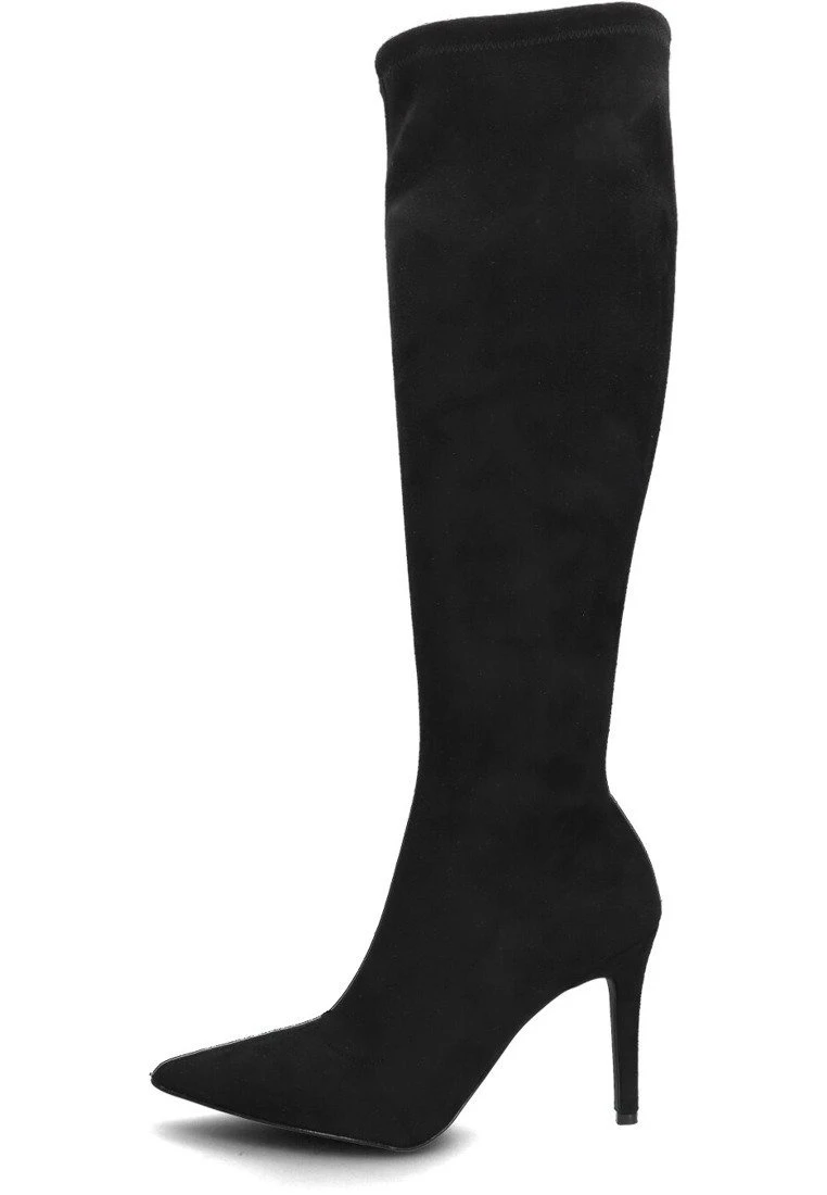 Laarzen Met Hoge Hak - Zwart 1 Laarzen Met Hoge Hak - Zwart