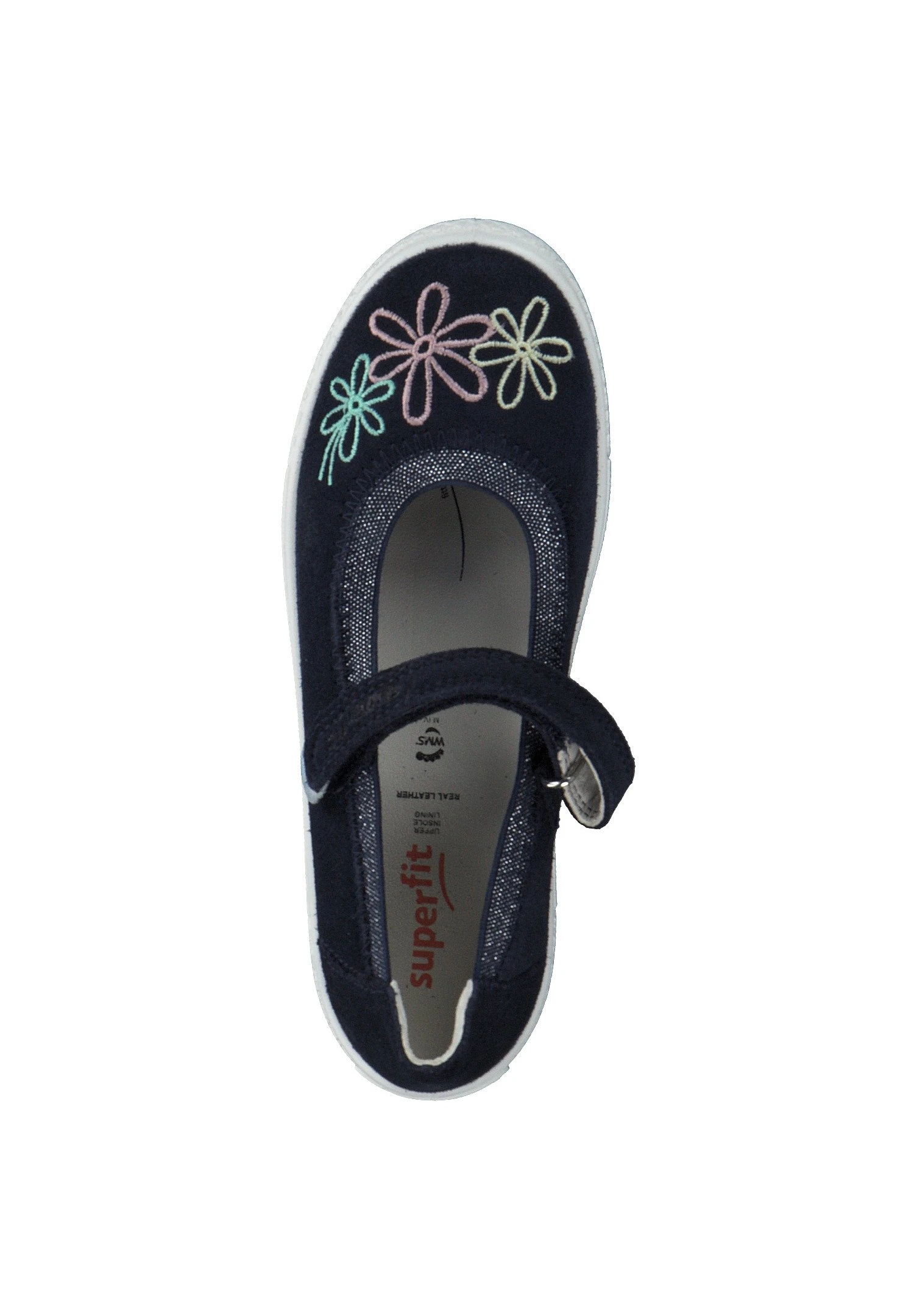 Superfit Tensy - Ballerina'S Met Enkelbandjes - Blau 3 Superfit Tensy - Ballerina'S Met Enkelbandjes - Blau - Image 3