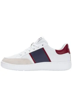 K-Swiss Slammtennis Cc Txt - Sneakers Laag - White Rhubarb Peacoat -Deals Shoes Store 1158dac1a50d4902a6fa91bb3e9b6043
