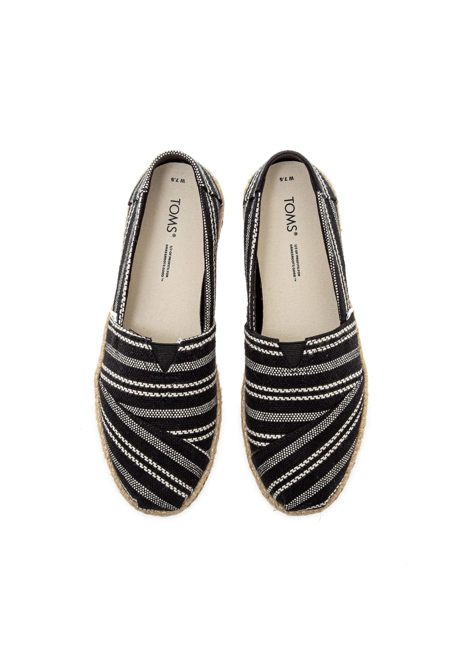 Toms 10017852 Wm Alpargata Rope- Espadrilles - Black 3 Toms 10017852 Wm Alpargata Rope- Espadrilles - Black - Image 3