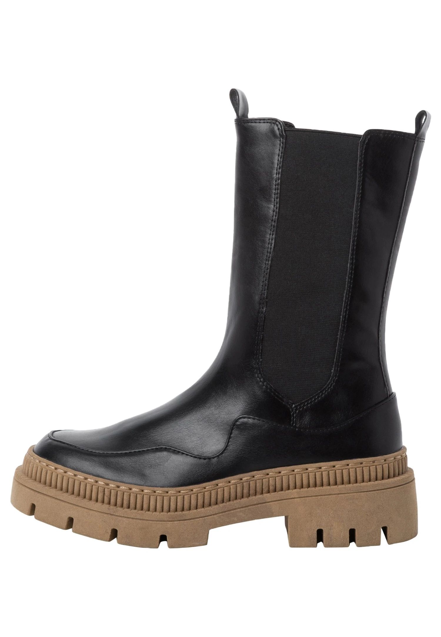 Marco Tozzi Plateaulaarzen - Black Nature 1 Marco Tozzi Plateaulaarzen - Black Nature