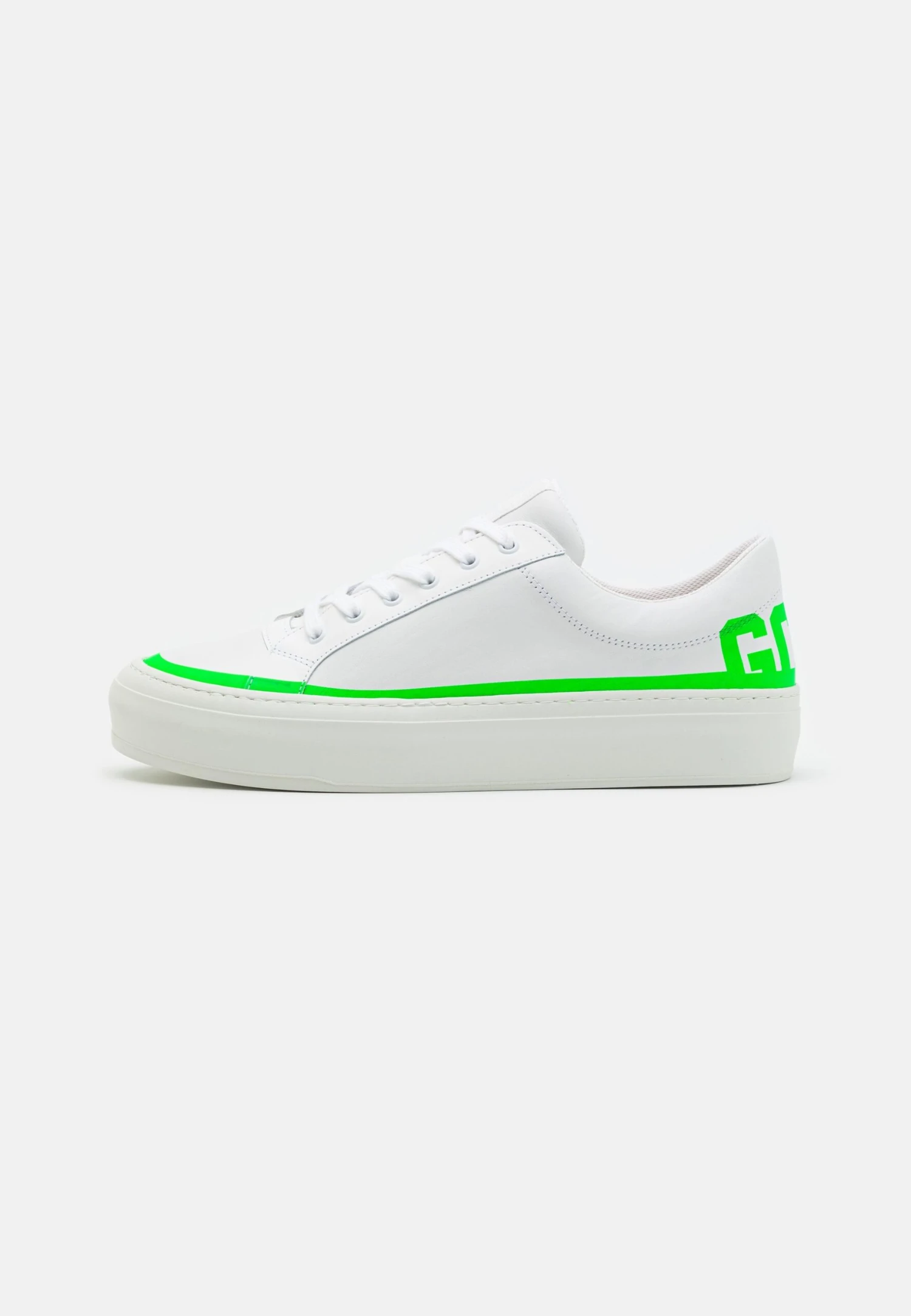 GCDS Logo Unisex - Sneakers Laag - Lime 1 GCDS Logo Unisex - Sneakers Laag - Lime