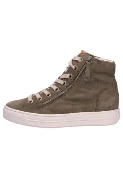 Paul Green Sneakers Laag - Olivmittelbraun
