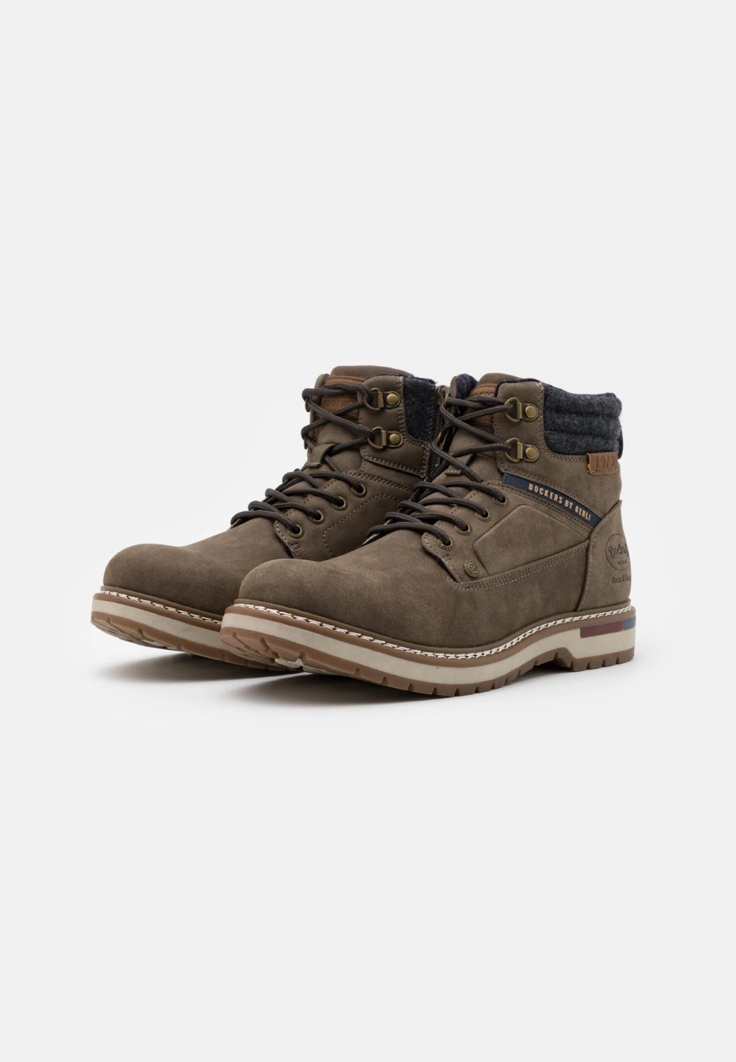 Dockers By Gerli Veterboots - Khaki 2 Dockers By Gerli Veterboots - Khaki - Image 2