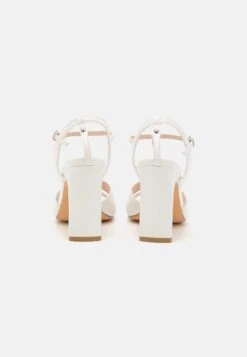 Buffalo Vegan Jean Cage - Sandalen Met Hoge Hak - White -Deals Shoes Store 1f504391bada493685c3ce81f5a998a4