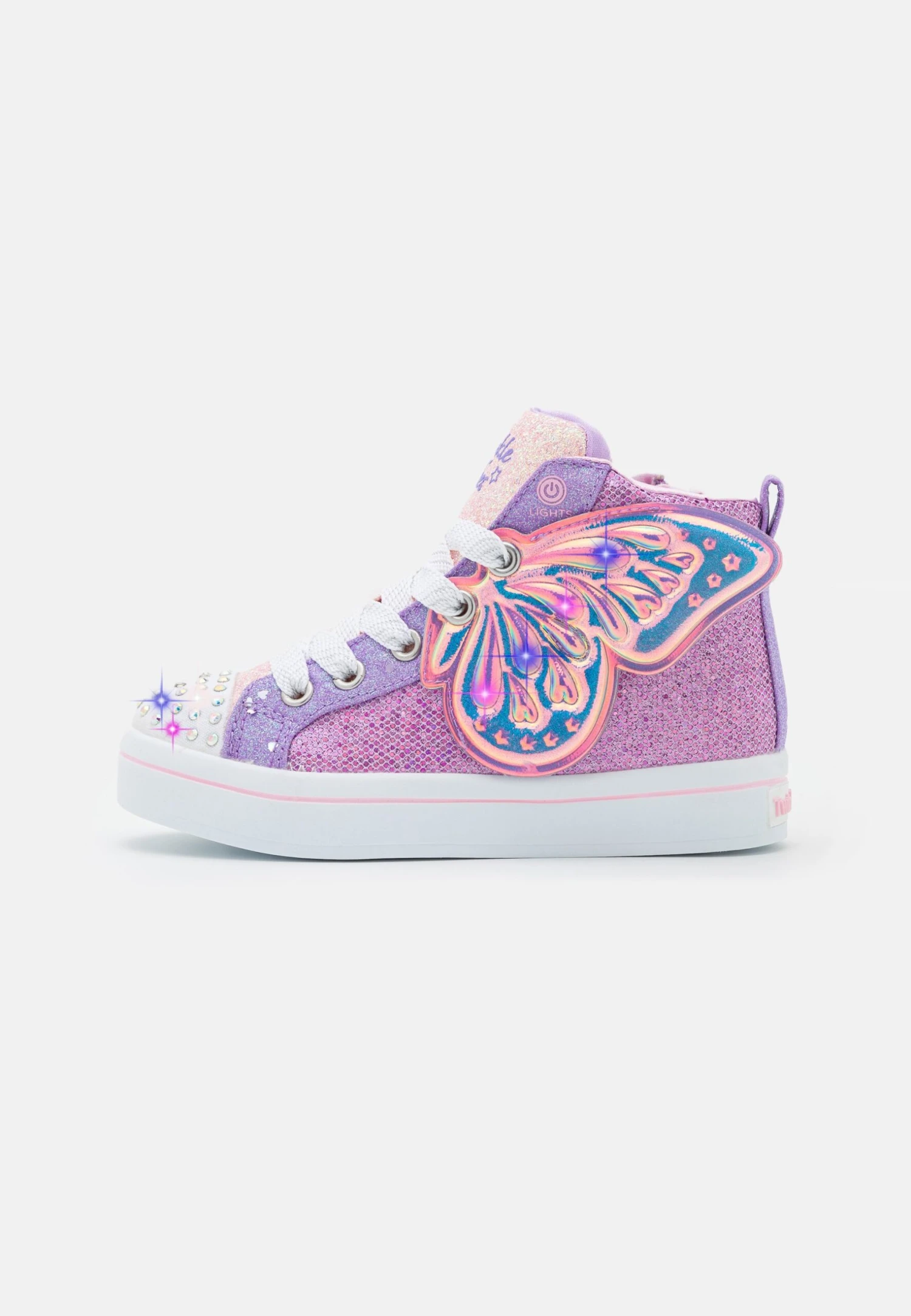 Skechers Twi-Lites 2.0 - Sneakers Hoog - Lavender/Multi-Coloured/Light Pink 1 Skechers Twi-Lites 2.0 - Sneakers Hoog - Lavender/Multi-Coloured/Light Pink