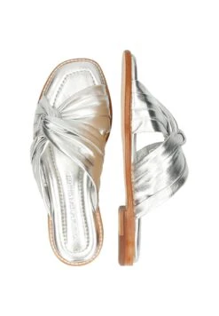 MELVIN & HAMILTON Elodie 22 Nappa Talca Silver Natural - Pantoffels - Silber -Deals Shoes Store 22901755539942668a64306f15db94ab