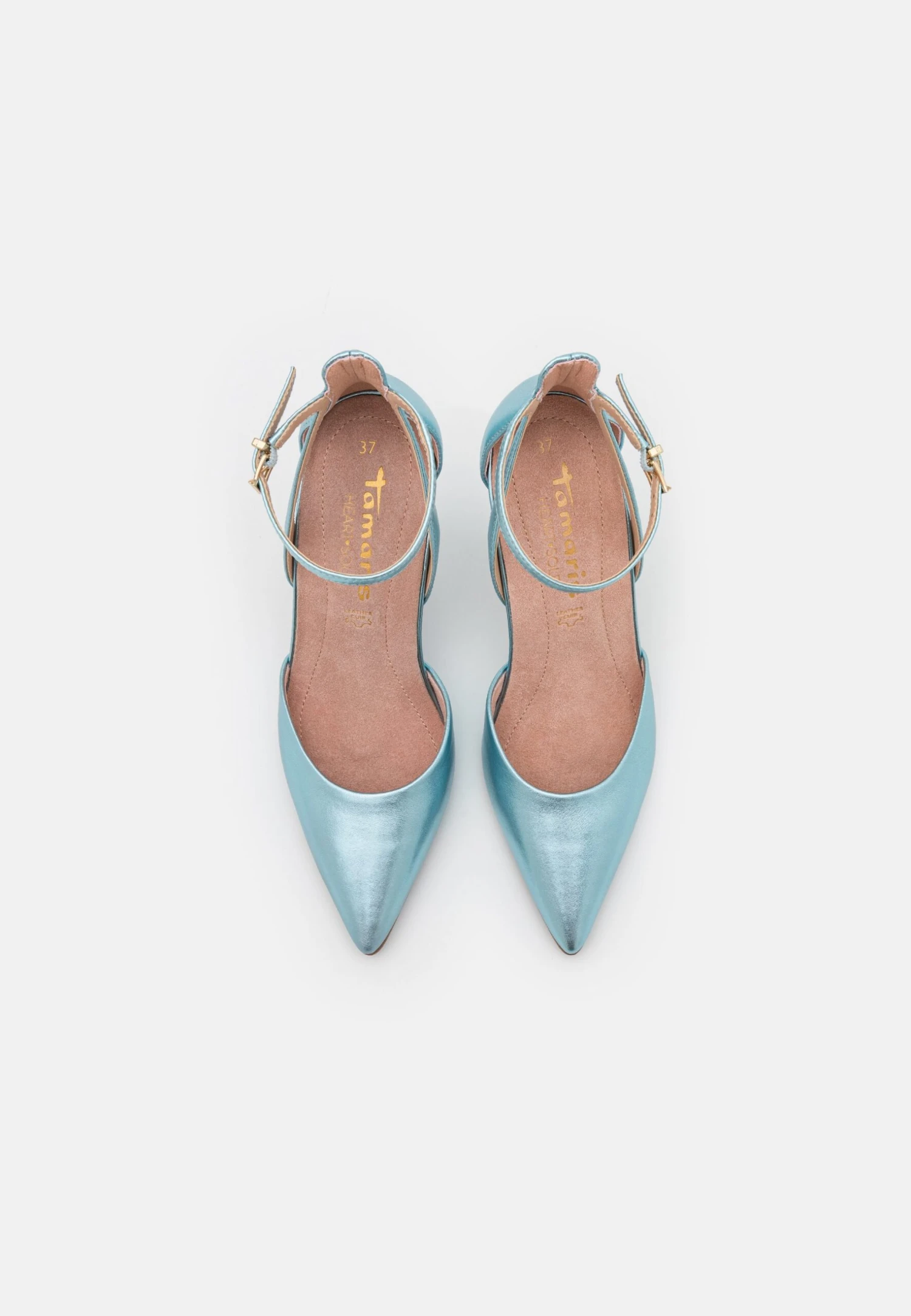 Klassieke Pumps - Light Blue Metall 6 Klassieke Pumps - Light Blue Metall - Image 6