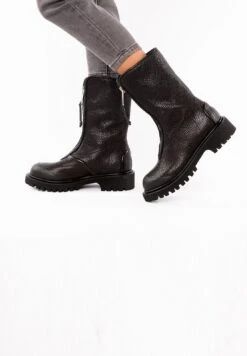 A.S.98 Plateaulaarzen - Schwarz