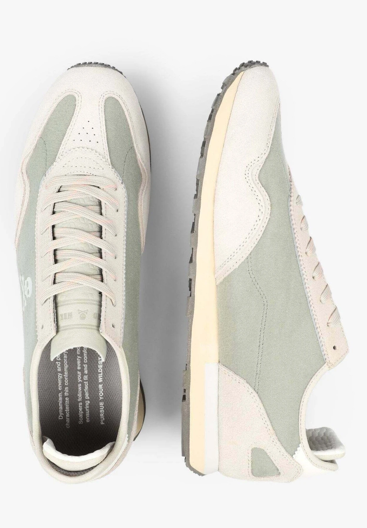 Scalpers Prax - Sneakers Laag - Khaki 3 Scalpers Prax - Sneakers Laag - Khaki - Image 3