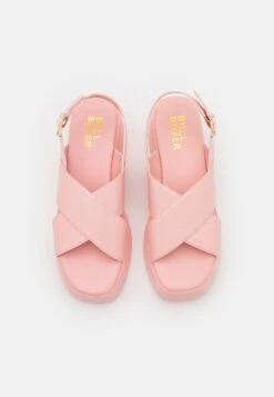 Bullboxer Sandalen Met Plateauzool - Rosa 11 Bullboxer Sandalen Met Plateauzool - Rosa -Deals Shoes Store 36951260773745048e7758fa8eefaac7