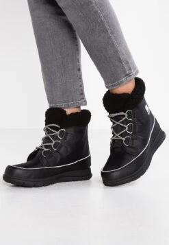 Sorel Explorer Carnival - Snowboots- Black/Sea Salt