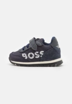 BOSS Kidswear Trainers - Sneakers Laag - Navy