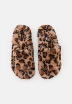 ONLY Shoes Onlharper Teddy Slide - Pantoffels - Brown/Beige -Deals Shoes Store 3c513c512e0445539ef9a790d273e64a