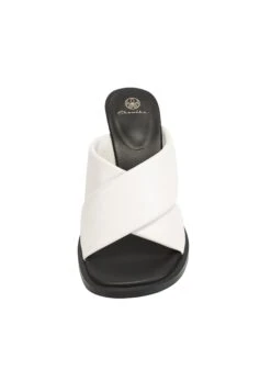 Pantoletten - Muiltjes Met Hak - White Black -Deals Shoes Store 40e5d58f01214e0aad3c421dc7edae3e