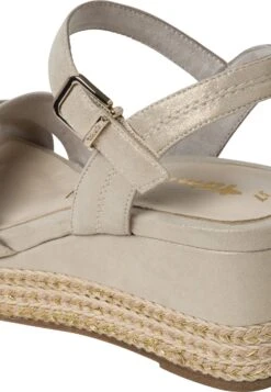 Tamaris Sandalen Met Sleehak - Cashm Pea Sued -Deals Shoes Store 44eff6cc1e3744dca9e1168d2a9e3278