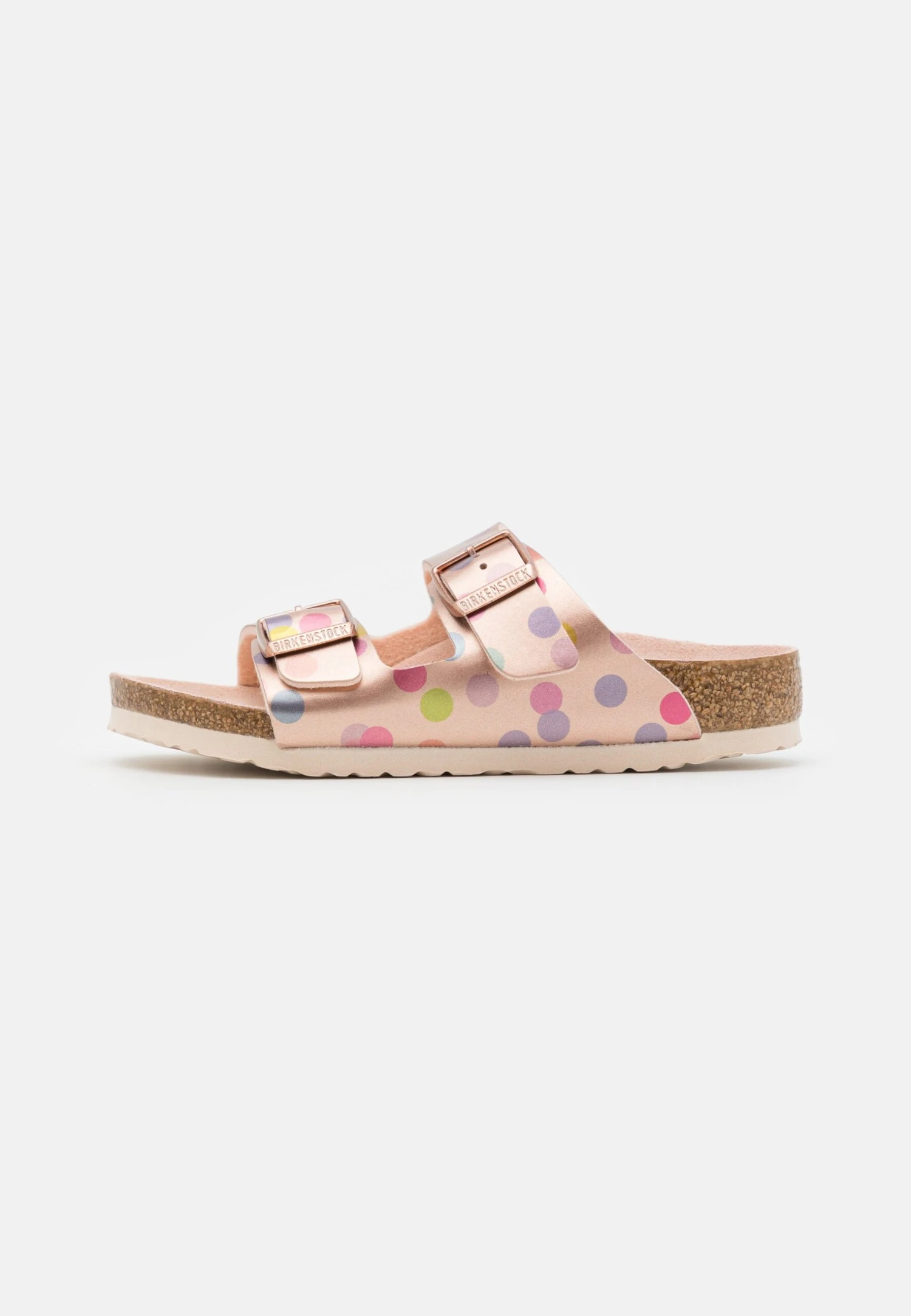 Birkenstock Arizona Kids Dots - Muiltjes - Electric Metallic/Opper 1 Birkenstock Arizona Kids Dots - Muiltjes - Electric Metallic/Opper