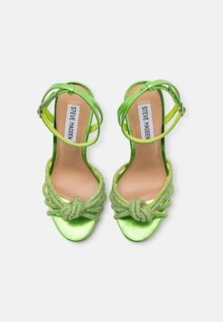 Steve Madden Bedazzle - Sandalen Met Hoge Hak - Green -Deals Shoes Store 4a27e84c1f674b6d8b33e91f0ea03b55