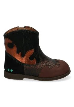 Cowboy-/Bikerlaarsjes - Zwart -Deals Shoes Store 4b43f061bfee4d6d8f89ce955b637268
