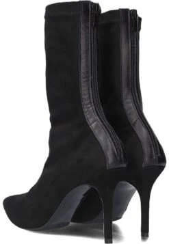 Enkellaarsjes Met Hoge Hak - Zwart -Deals Shoes Store 4c7f2ba4a37943419ac08bdf7381f074