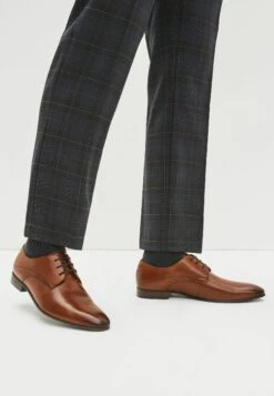 Next Hell For Derby- Veterschoenen - Tan Brown Leather