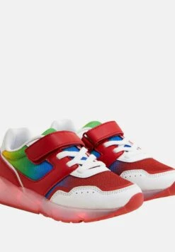 Marks & Spencer Freshfeet Riptape Light-Up - Babyschoenen - White Mix -Deals Shoes Store 50f8ecf8e9e34e55a0726fee14b4b56b