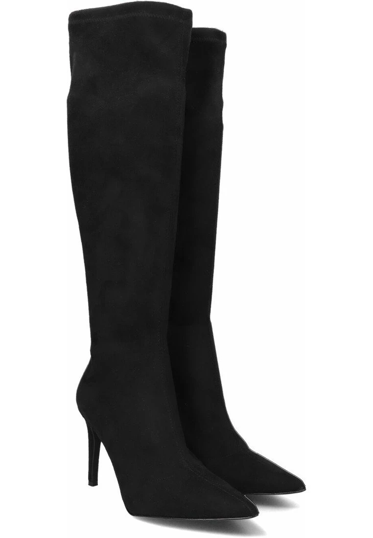 Laarzen Met Hoge Hak - Zwart 2 Laarzen Met Hoge Hak - Zwart - Image 2