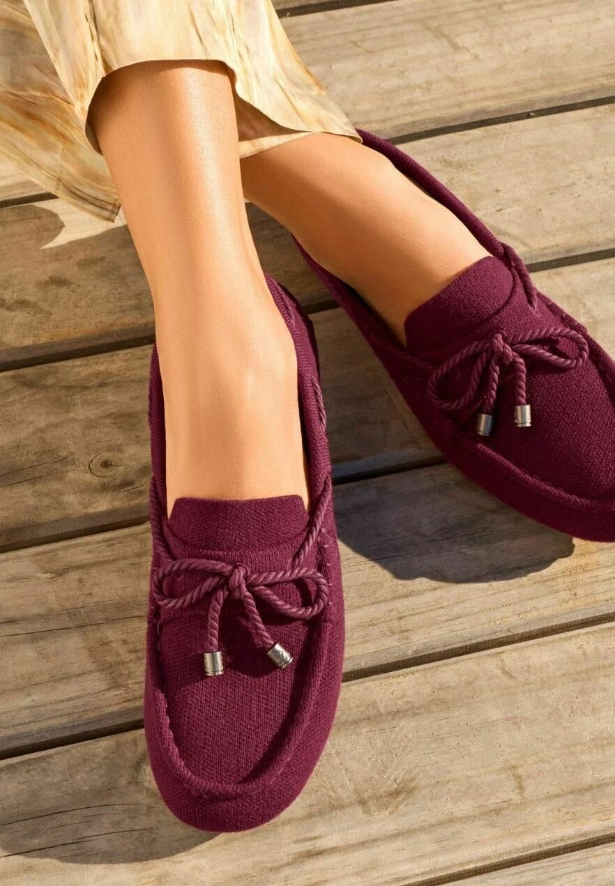 Giesswein Wool Loafer - Bootschoenen - Burgunder 2 Giesswein Wool Loafer - Bootschoenen - Burgunder - Image 2