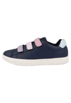 Geox J Silenex G B- Sneakers Laag - Navy/Rose