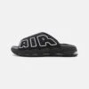 Nike Sportswear Air More Uptempo Slide Unisex - Muiltjes - Black/White/Clear