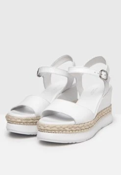 NeroGiardini Sandalen Met Sleehak - Bianco -Deals Shoes Store 5a54036d904b40738bcee3ce7e3a86e9