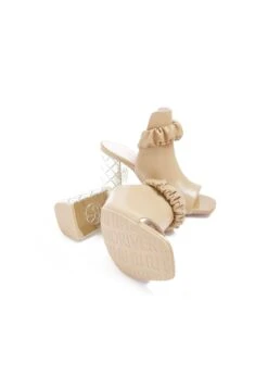 RIVER ISLAND Muiltjes Met Hak - Beige Dark -Deals Shoes Store 646ac78d83684856844e3819f25d2b9a