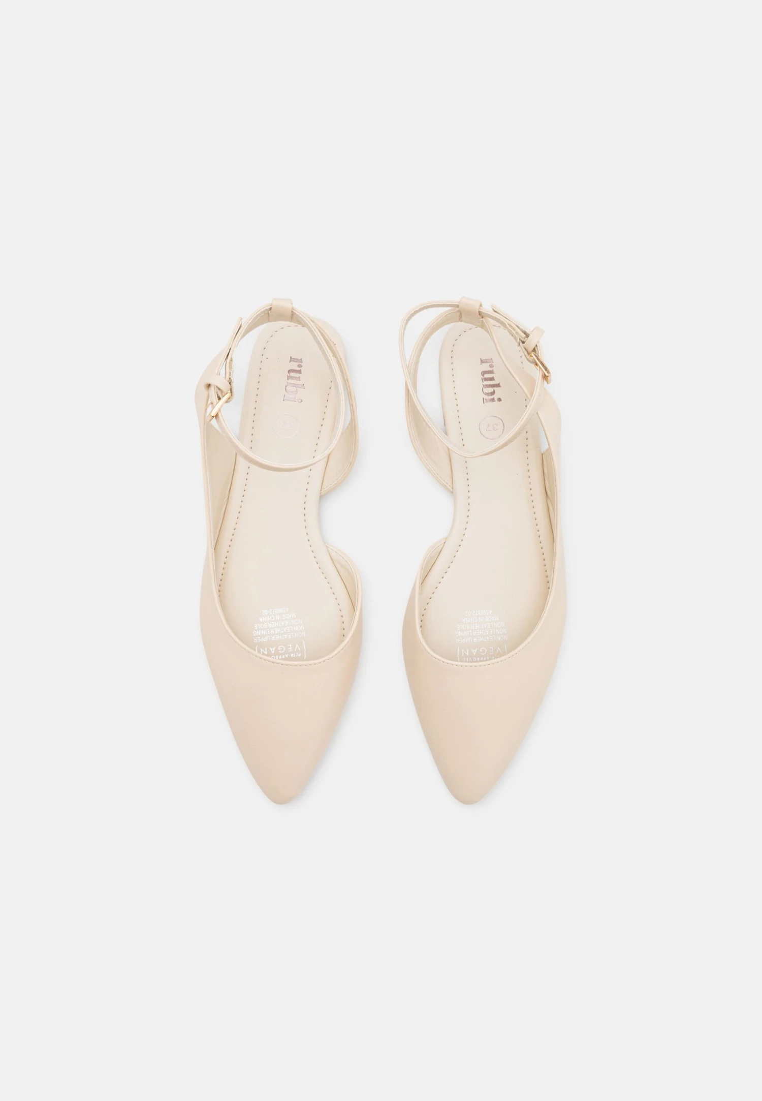 Mia Ankle Strap Ballet - Ballerina'S Met Enkelbandjes - Ivory 5 Mia Ankle Strap Ballet - Ballerina'S Met Enkelbandjes - Ivory - Image 5