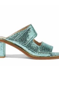 Kristy- Muiltjes Met Hak - Green /Calf -Deals Shoes Store 724a83462c0b4eb7809246e8dbd2cbd8