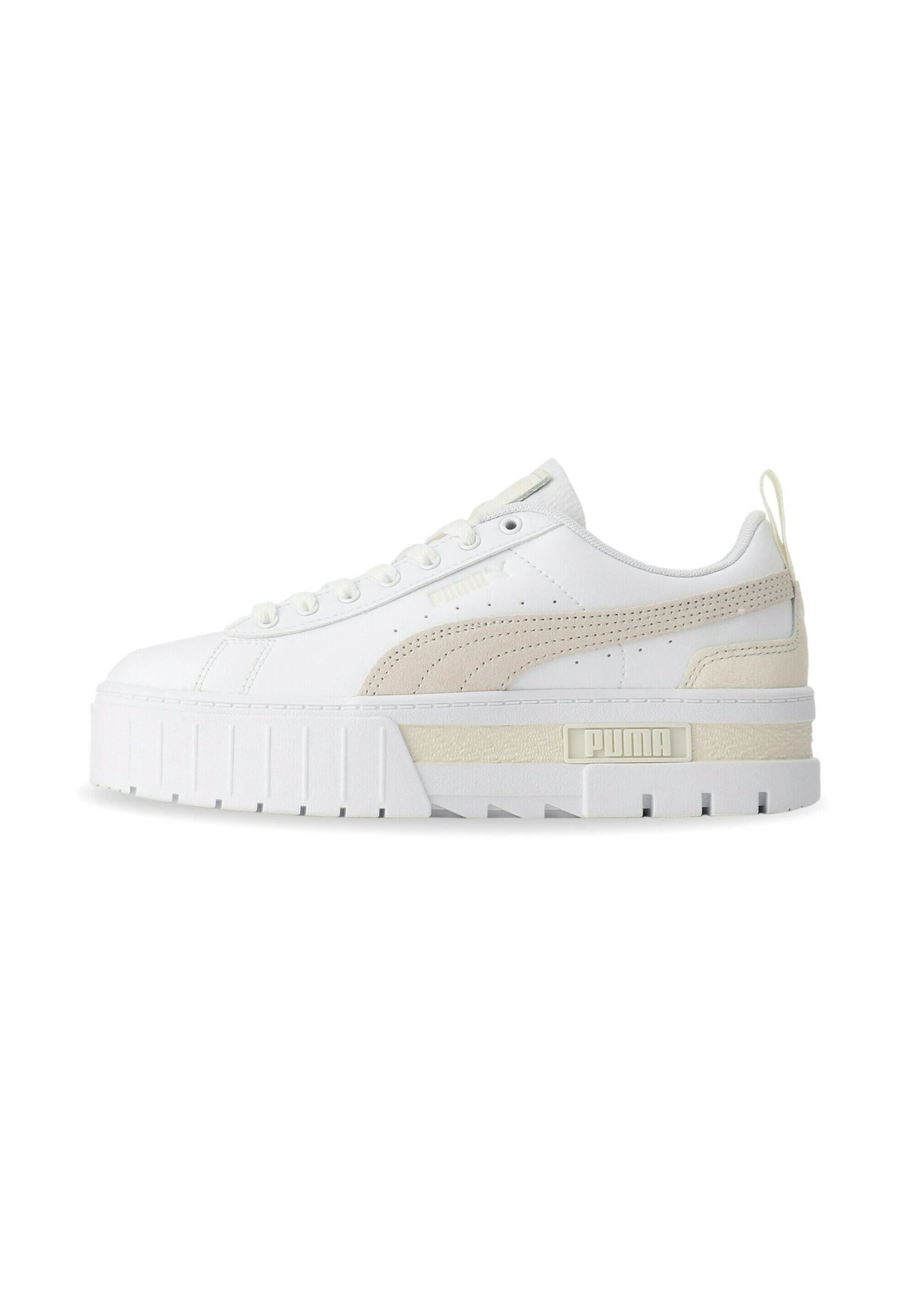 Puma Mayze Ow S - Sneakers Laag - White Vapor Gray Warm White 1 Puma Mayze Ow S - Sneakers Laag - White Vapor Gray Warm White