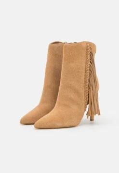 Guess Sidone - Enkellaarsjes Met Hoge Hak - Brown -Deals Shoes Store 739ebb391a7840a88edcc2620ac527c4