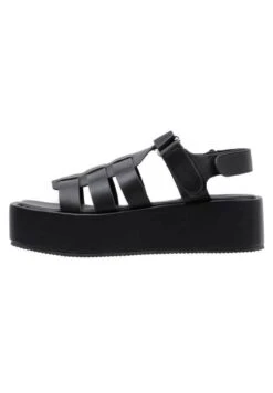 Timor - Sandalen Met Sleehak - Black