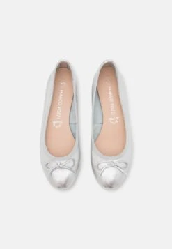 Marco Tozzi Ballerina'S - Silver -Deals Shoes Store 76ccdde82b8947be878485b58acdc587