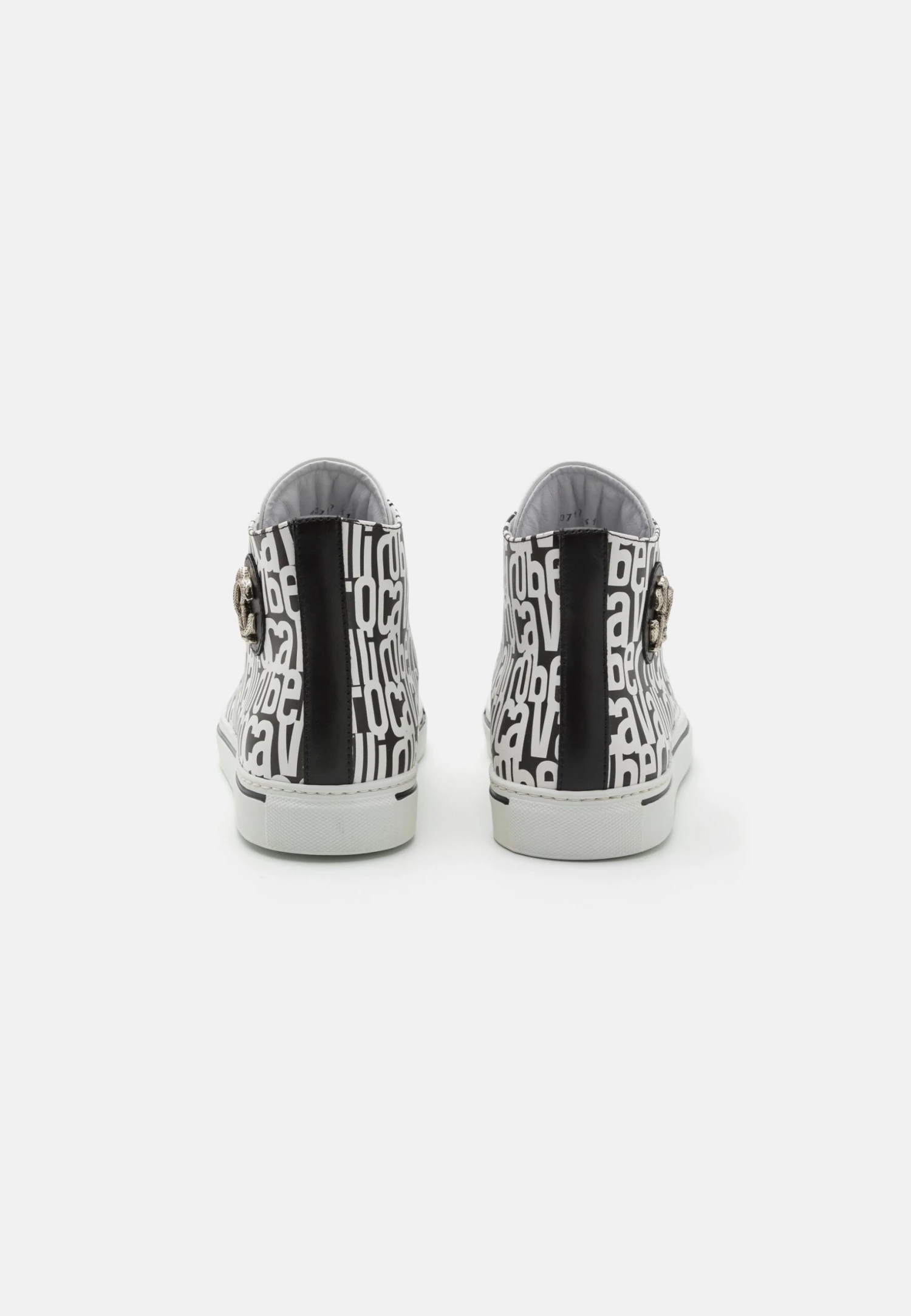 Roberto Cavalli Siry Rigo- Sneakers Hoog - Black/White 3 Roberto Cavalli Siry Rigo- Sneakers Hoog - Black/White - Image 3
