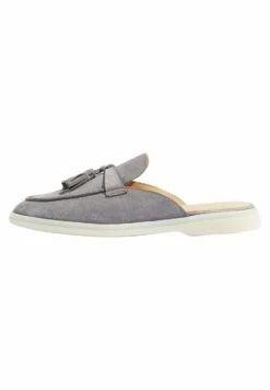 Lucrezia- Muiltjes - Grey/Suede