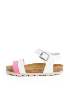 Tone - Sandalen - Blanco Y Fucsia