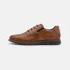 Bugatti Simone Comfort - Sportieve Veterschoenen - Cognac