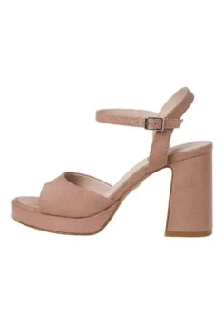 S.Oliver Sandalen Met Hoge Hak - Rose