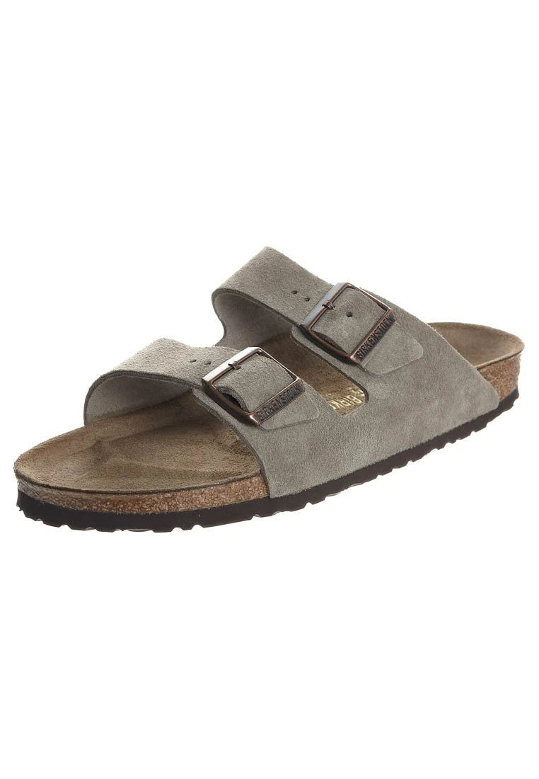 Birkenstock Arizona - Muiltjes - Taupe 1 Birkenstock Arizona - Muiltjes - Taupe