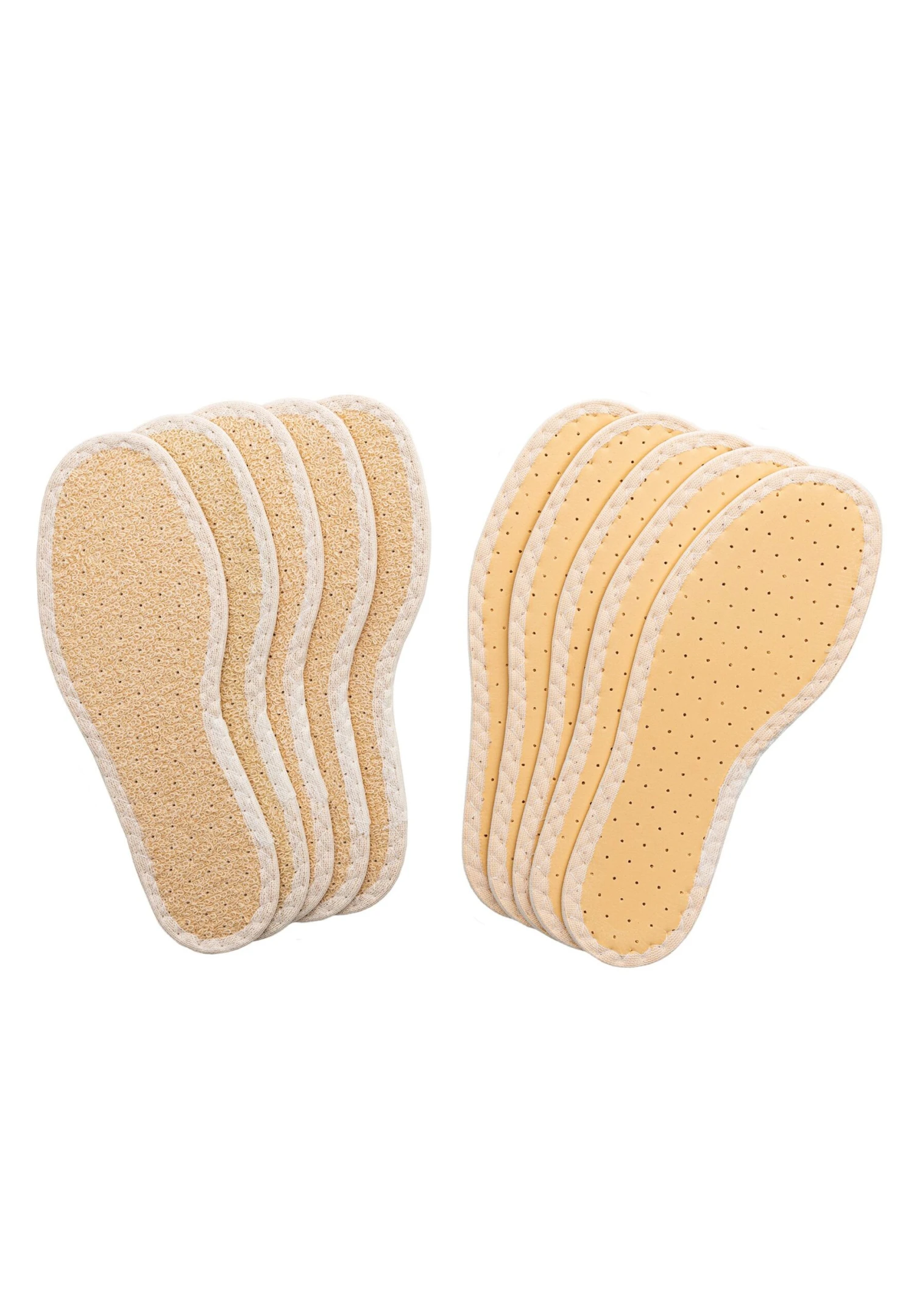 Bama Frottee Sohle Kids 5Er Pack - Steun- En Inlegzolen - Beige 1 Bama Frottee Sohle Kids 5Er Pack - Steun- En Inlegzolen - Beige