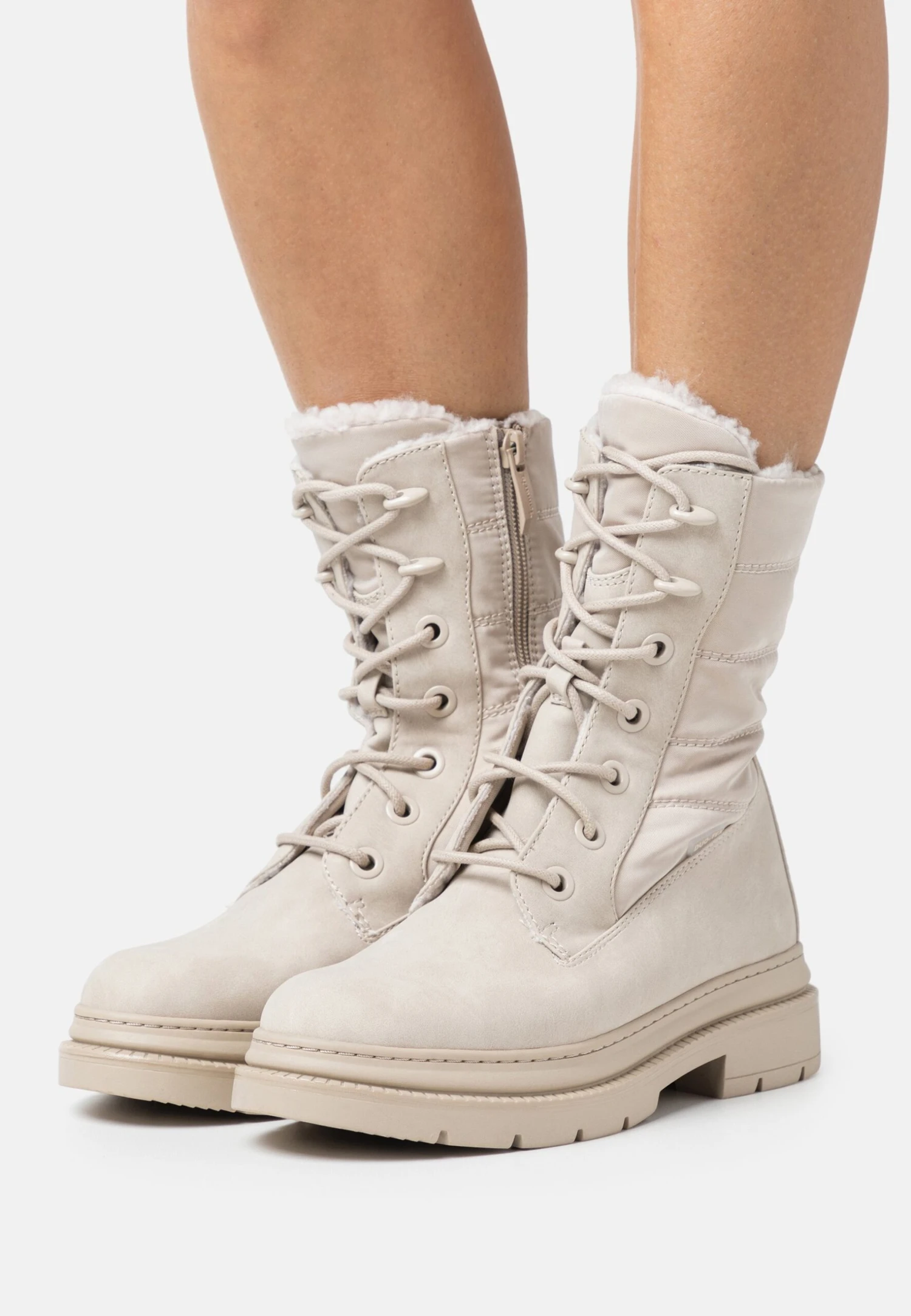 Tamaris Online Exclusive - Veterboots - Ivory 1 Tamaris Online Exclusive - Veterboots - Ivory