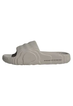 Adidas Originals Adilette 22 Unisex - Badslippers - Light Brown/Light Brown/Core Black